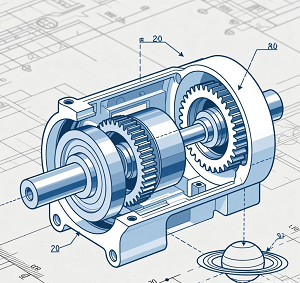微型擺線針輪減速機輸入軸與步進電機怎么對齊？